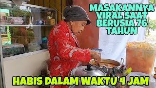 MASAKANNYA TANPA PENYEDAP RASA, TEMPE BUSUKNYA JUGA GA MENYENGAT | BUBUR DAN NASI TUMPANG MBAH MITRO