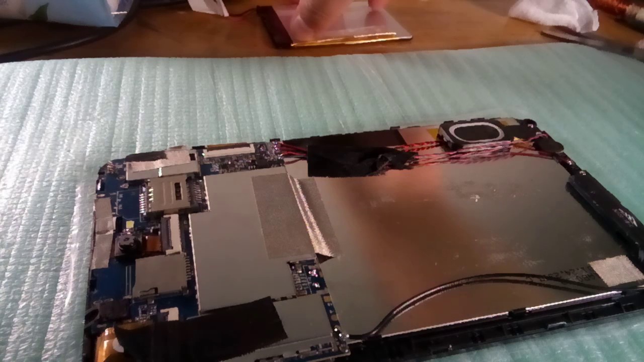 Замена сенсорного экрана на планшете BQ 7008G и по аналогии многих ...