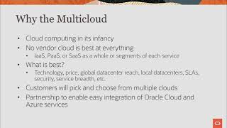 Exploring the Multicloud: Integrating Azure and Oracle Database Cloud Services by Alex Keh