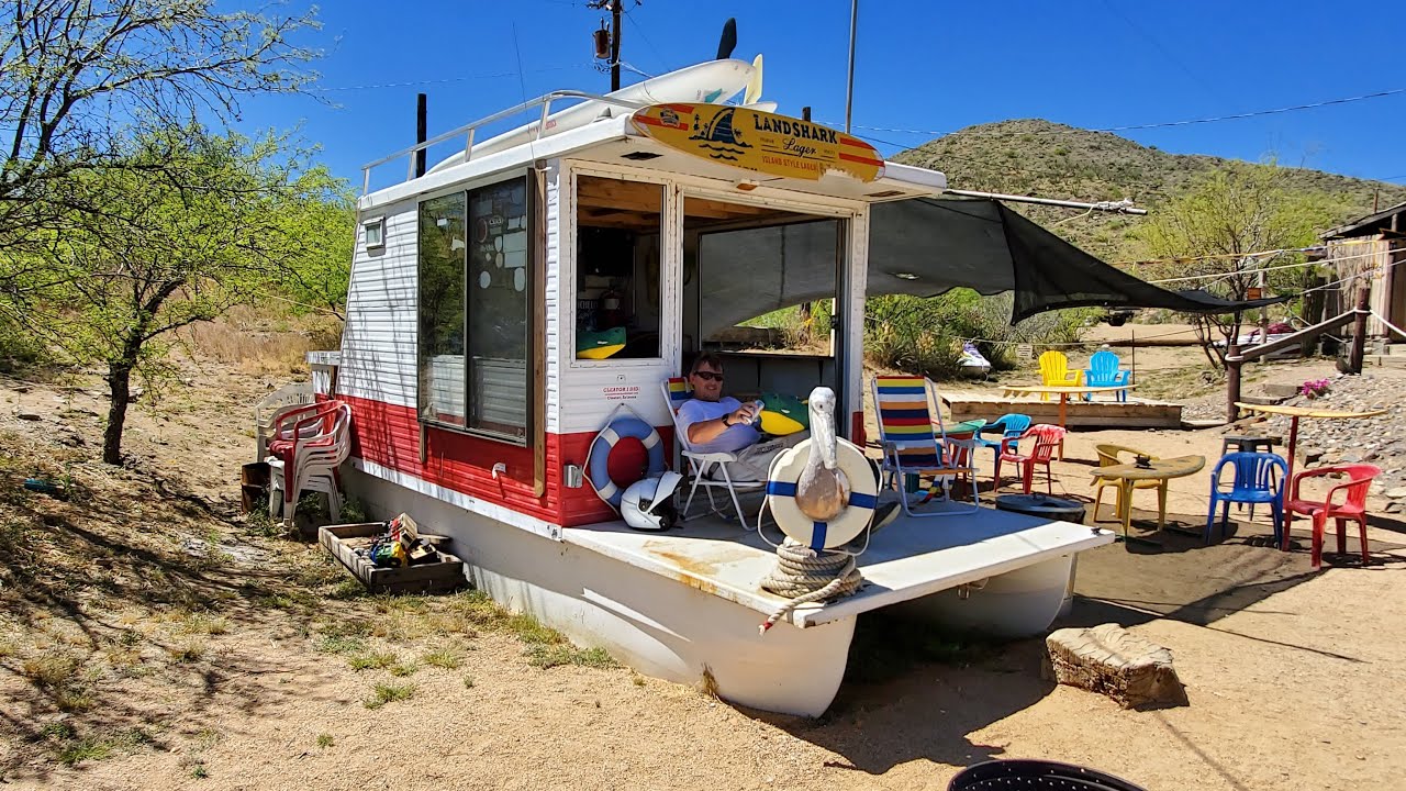 Cleator Yacht Club Bar, Arizona April 19, 2019 Yamaha TW200 YouTube