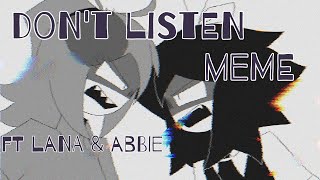 Fpe Dont Listen Meme