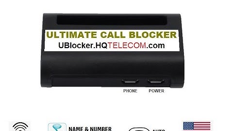 UBlocker Call Blocker Intro Video