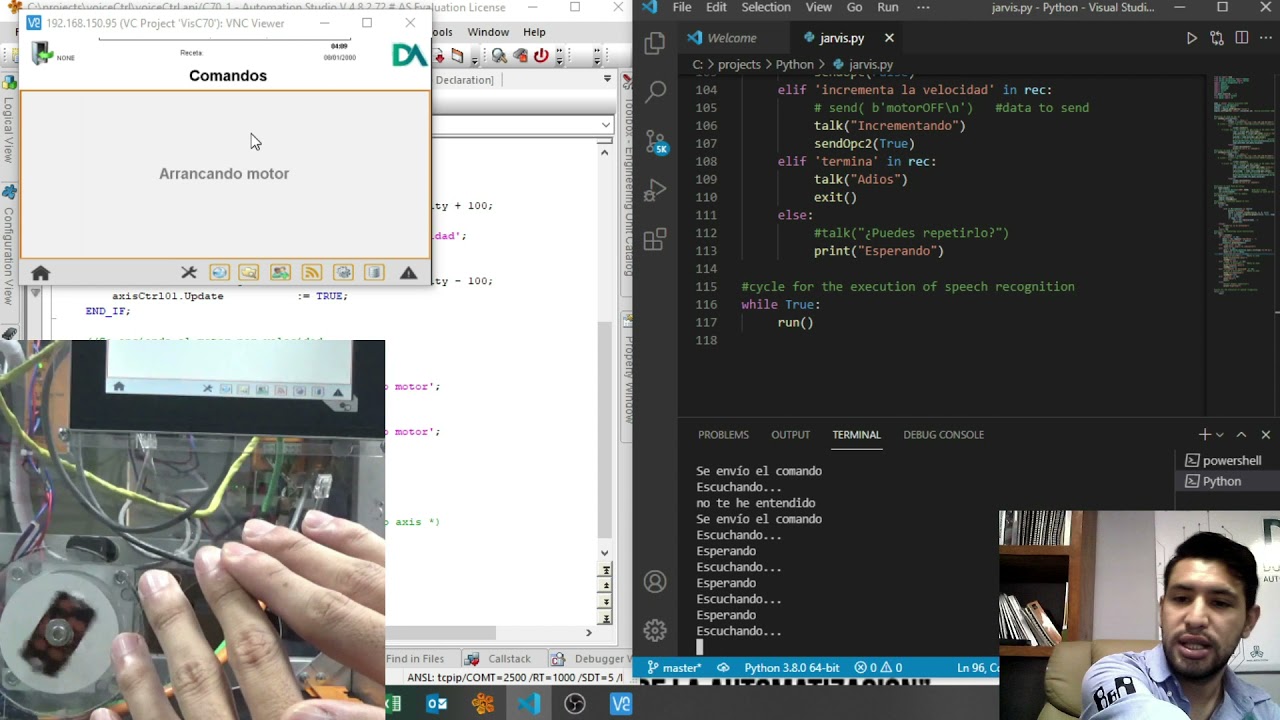Como controlar tu PLC con un asistente de voz - Automation B&R - Python ...
