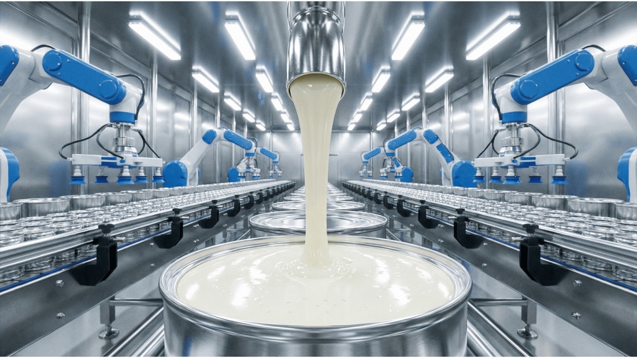 How Condensed Milk Is Made (And Milk Powder Too) | Full Factory Process