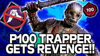 Cocky Survivors Thought They Could Bully P100 Trapper on DBD's Worst Maps | Dead By Daylight