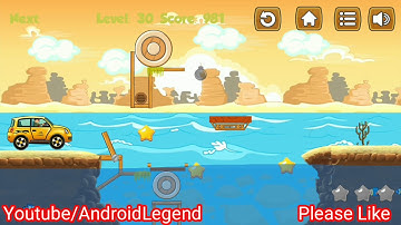 Build It River Bridge Level 30 All 3 Star Android Walkthrough