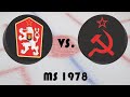 Mistrovství světa v hokeji 1978 - 1. kolo - Československo - Sovětský svaz