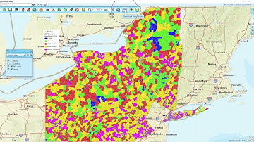 Color Coding and Filtering to find highly populated areas in Map Business Online