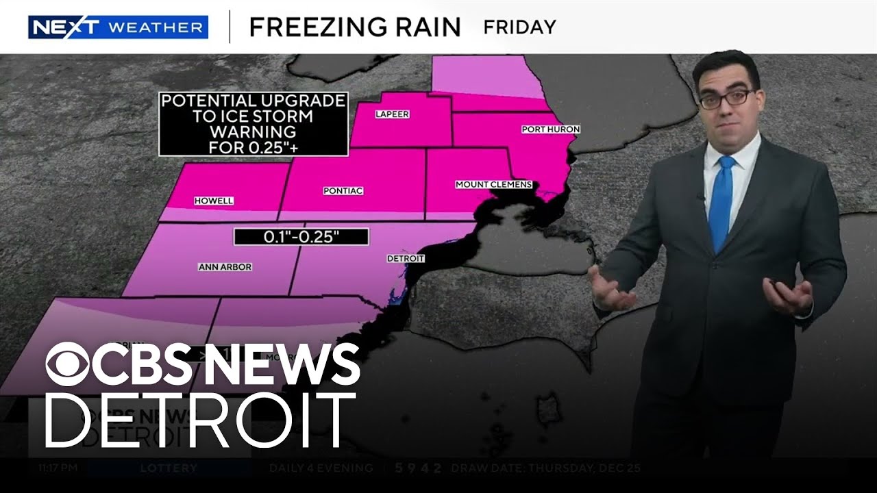 Winter weather advisory issued for all of Southeast Michigan on Friday ...