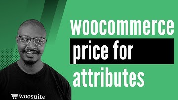 How To Set Price For Attributes In WooCommerce
