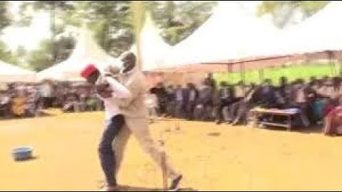 SEE HOW DIDMUS BARASA WAS BEATEN AT BURIAL BY GEN Z AFTER VOTED YES TO FINANCE BILL SUPPORT RUTO