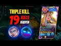 19 KILLS KADITA vs EUDORA + ATLAS | Mobile Legends 