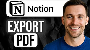 How to Export a Page as PDF in Notion (Step-by-Step Tutorial) 2025