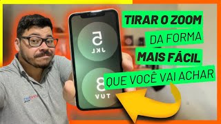 Como tirar o ZOOM da tela de qualquer iPhone - Dica Simples e SUPER ATUALIZADA 2023 FÁCIL DE MAIS !