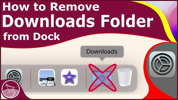 How to Remove Downloads Folder from the Dock on Mac