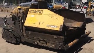 Bomag 814 LHP-3 asphalt paver  -- Pacific Rim Machinery, Inc.