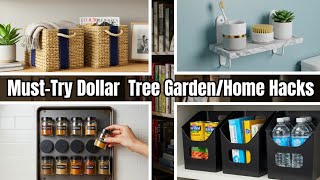 🔥20+ BEST KEPT SECRET Dollar Tree Hacks you MUST TRY in 2025 😯 Organizing, Garden, DIY, & Decor