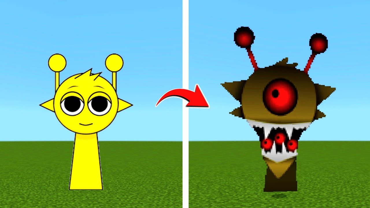 MCPE: Sprunki Incredibox Simon In Minecraft PE