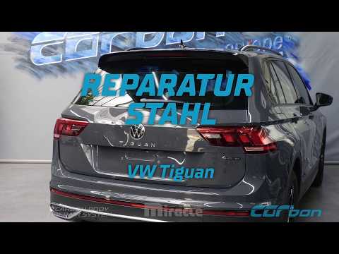 Carbon CBR Reparatur einer VW Tiguan Heckklappe
