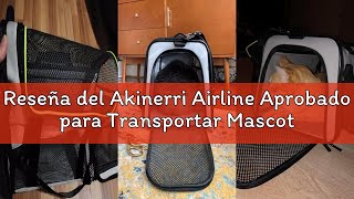 Reseña del Akinerri Airline Aprobado para Transportar Mascotas, Suave Cara Plegable para Mascotas de screenshot 4