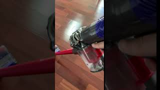 dyson v6 fluffy head not spinning after new battery