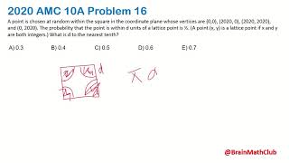 2020 AMC 10A Problem 16