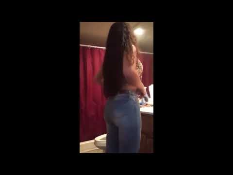 Girl Farting Around The House