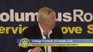ColumbusRotary: College Football - An Inside Look