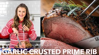 Garlic Crusted Prime Rib Recipe - Natasha's Kitchen
