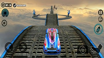 Bulu Koenigsegg Agera Impossible Stunt Car Trucks 3D Gameplay- iOS & Android #56