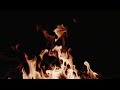 Cozy Fireplace 🔥Crackling Sound at Night for Deep Sleep (8 Hours)