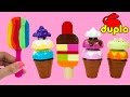 Lego Duplo Ice Cream Playset Play-Doh Rainbow Ice Cream Playdough Play Food Toy Videos