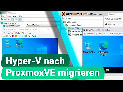 Video: Wie kopiere ich eine virtuelle Hyper-V-Maschine?