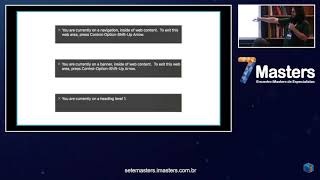 7Masters Web Semântica - Acessibilidade Web para deficientes visuais com Guilherme Caçador