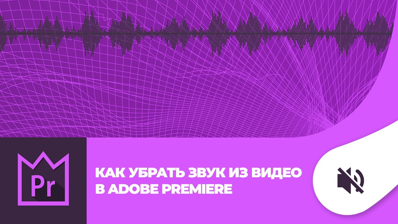 Как убрать звук в премьер про. Как убрать звук в премьер про 2020.