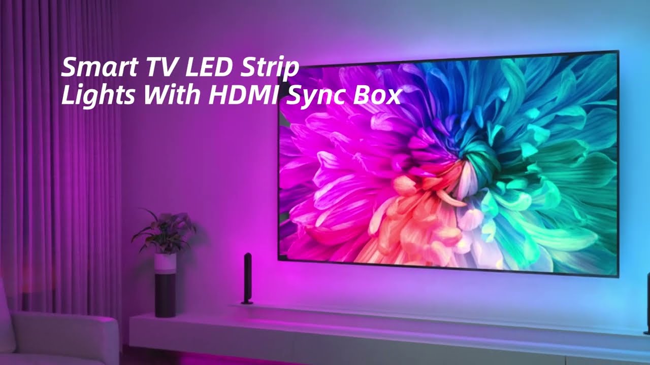 How to Setup a HDMI Sync LED Strip for TV backlight in your room