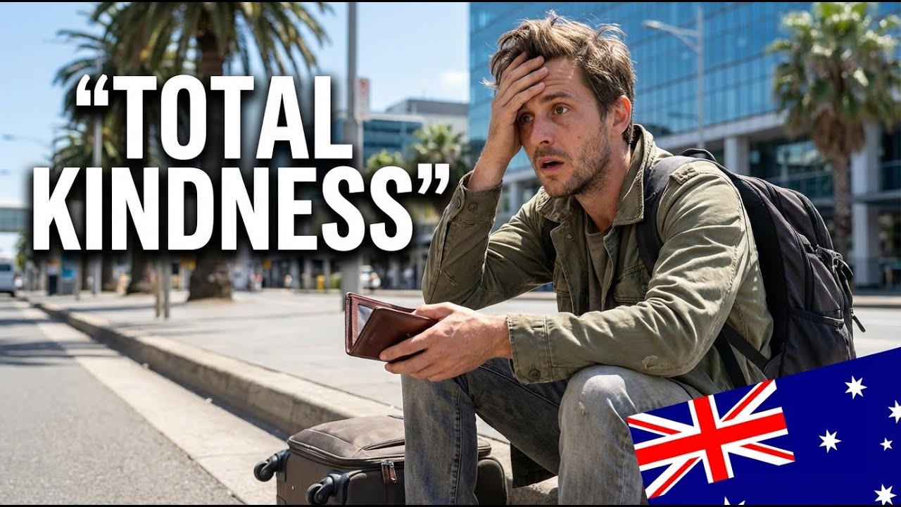 I Overslept My Flight With No Money… What Australians Did Shocked Me