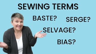 Sewing Terms