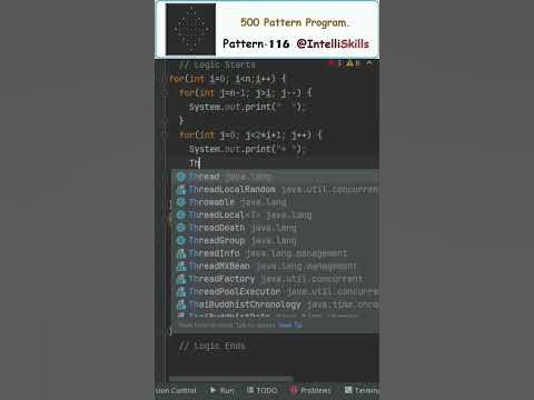 Java Pattern-116 | 500 Java Pattern Programs #shorts #java #coding # ...