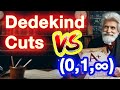 The Critique of Dedekind Cuts (theory of real numbers)