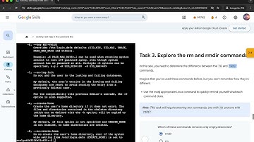 Activity: Get help in the command line