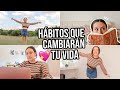 Hábitos que NECESITAS PARA CAMBIAR TU VIDA ⭐️ motivación, organización productividad + CONSEJOS