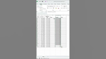 Datedif Function in Excel
