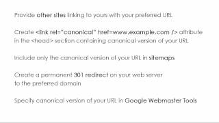 URL Canonicalization - Free Tip Friday.mp4