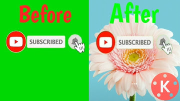 How To Remove Green Screen Background From Subscribe Button Using Kinemaster II Mr.Spole