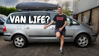 MY NEXT ADVENTURE! DIY CAR TO CAMPERVAN CONVERSION! image