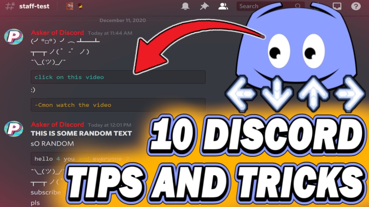 Discord chat tips