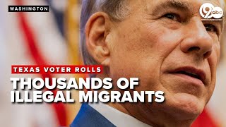 Texas voter roll shock  Thousands of non citizens found