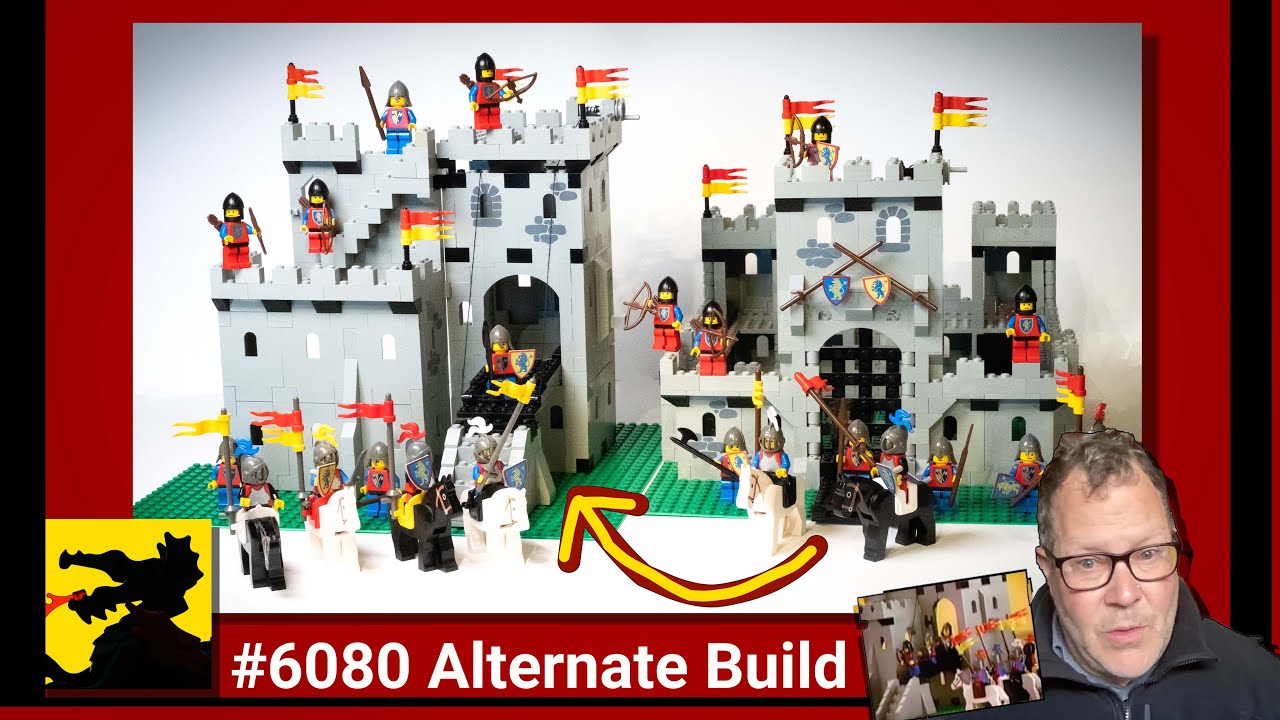 Building set 6080 - Lego Kings Castle - "Back of the box" Alternative Build with - YouTube