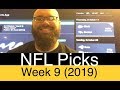 NFL WEEK 1 PICKS 2019 NFL GAME PREDICTIONS  WEEKLY NFL ...